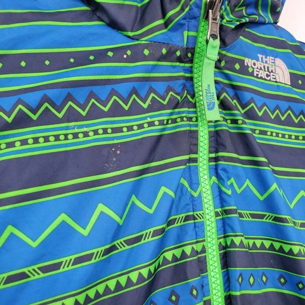 The North Face Reversible Perrito Hooded Jacket KIDS Size 2T Full Zip